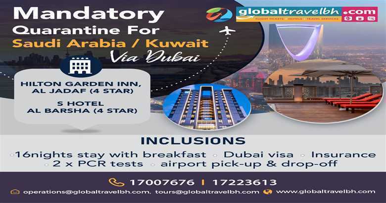 Dubai package for Saudi/Kuwait RP Holders 