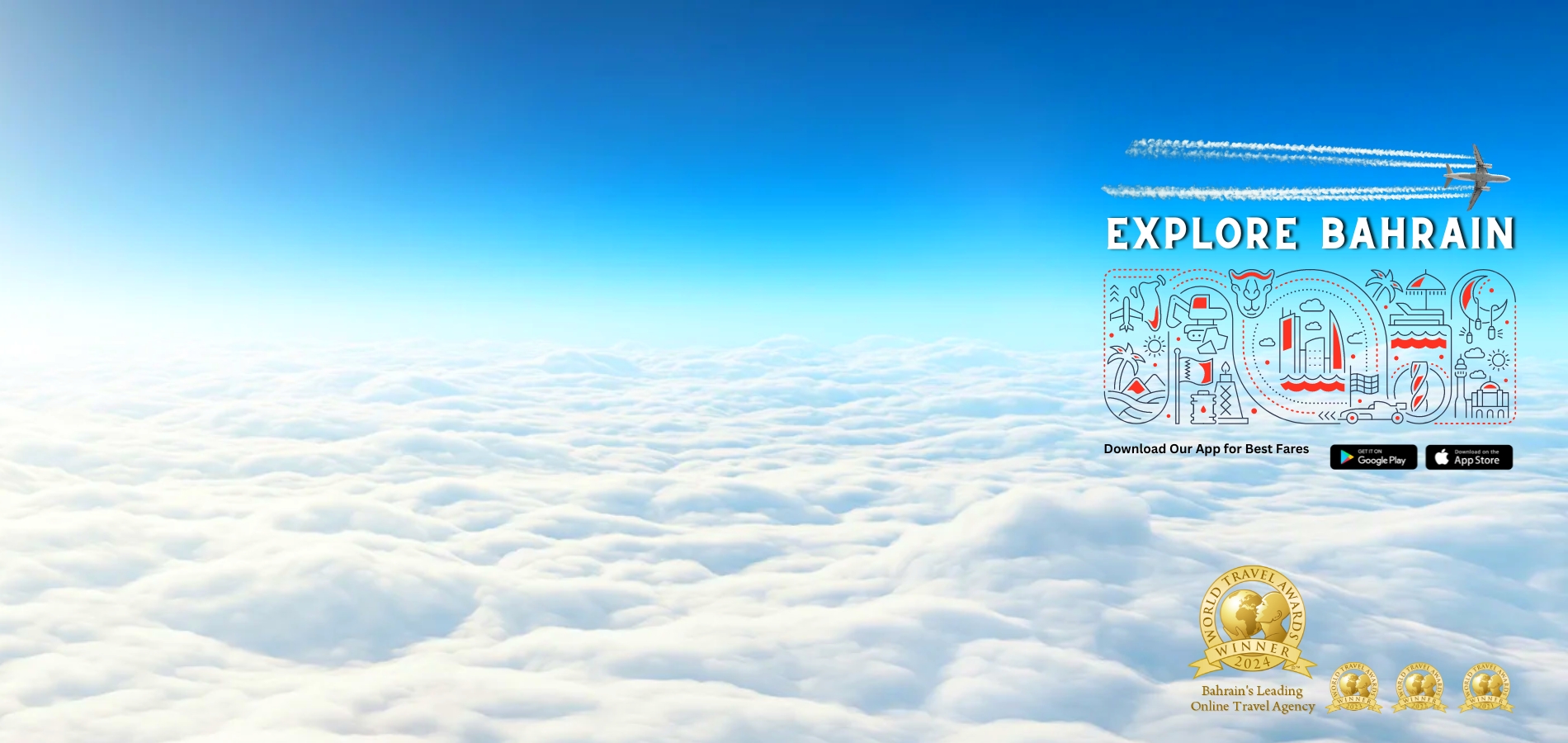 Explore Bahrain with Bahrain's Leading online travel agency