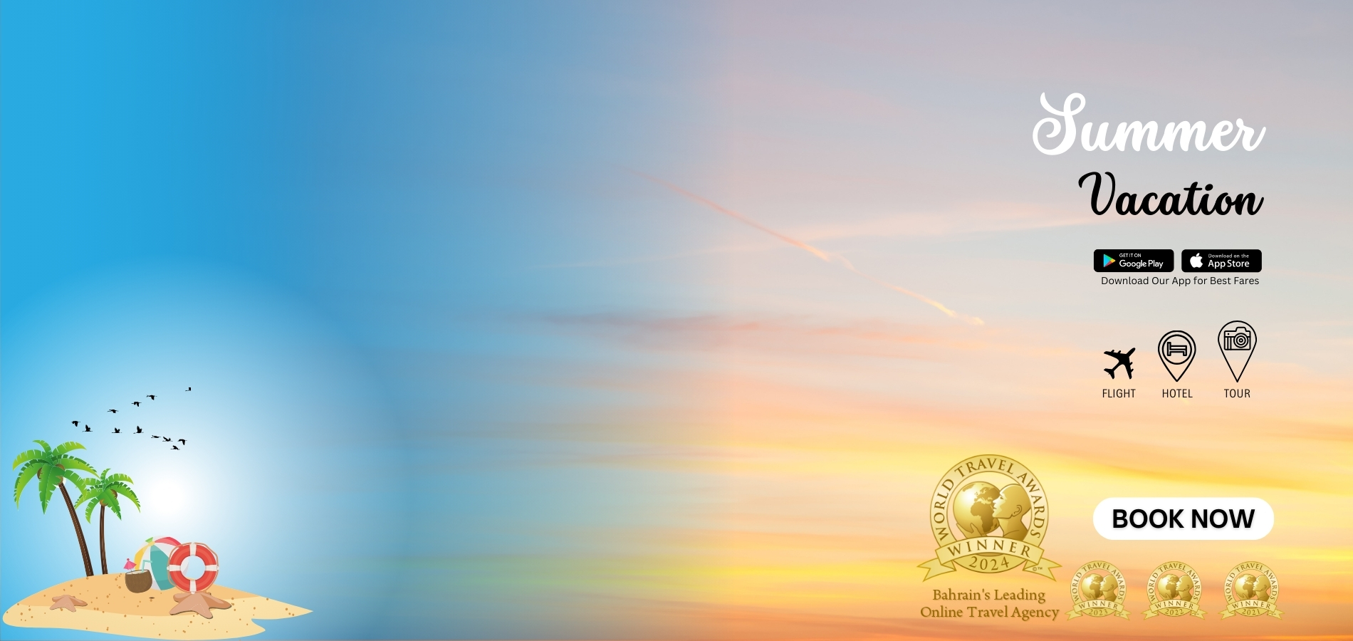 Are you planning your summer vacation book with Global Travel and Tours